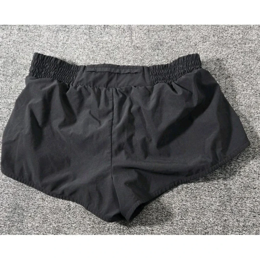 Zella‎ Women Black Athletic Runnjng Yoga Sports Shorts Sz Medium 28x3